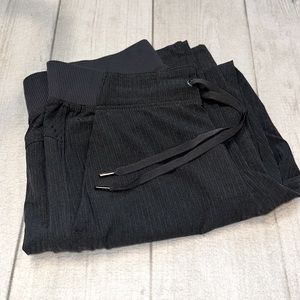 Athleta Pinstripe Joggers, Size 2